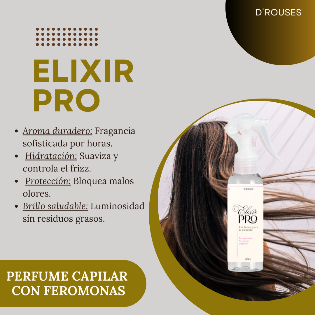 ELIXIR PRO - PERFUME CAPILAR CON FEROMONOAS
